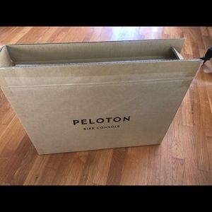 Peloton bike screen